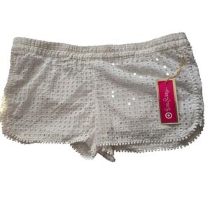 NWT Lilly Pulitzer White Eyelet Shorts